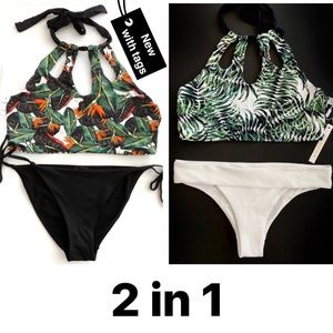 Reversible bikini top